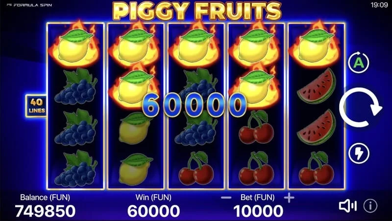 Piggy Fruits - pagesë e madhe nga Piggy Feature me Wild të rastësishëm
